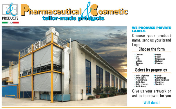 cosmetics manufacturer